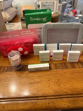 The Crème Shop and Flyte.70 Beauty Bundle - 12 pieces - Retails for over 300
